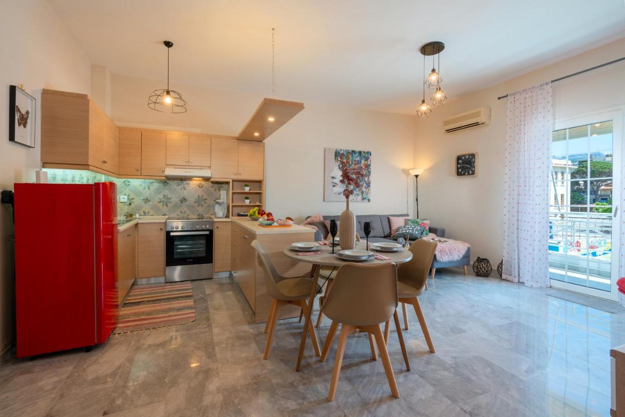 Tres Jolie - Stylish Cityheart Apartment Rethymno  ภายนอก รูปภาพ